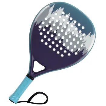 WOOWAVE Carbon Fiber Custom EVA Memory Core Soft Beach Tennis Racket