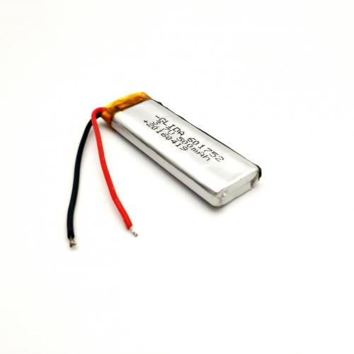 601752 3.7V 500mah lipo battery factory price companies