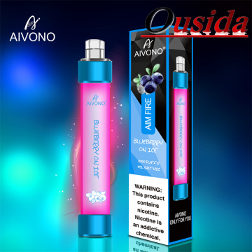 Custom Brand 1000 Puffs Aim Light Disposable Vape