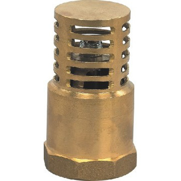 Valve de fond vertical en laiton