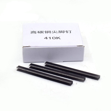 High Carbon Steel Nails for Air Nail Gun: Rattan and Aluminum Tube Stapler with Narrow Crown for Woodworking