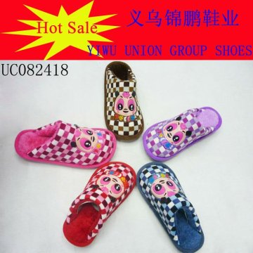 2012 kids winter indoor slippers