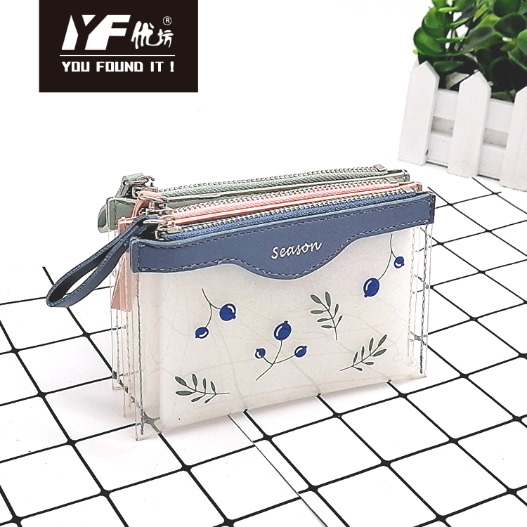 Custom season style fashion TPU ladies bag