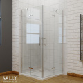 SALLY Bathroom Enclosure Corner Room Hinged Shower Door