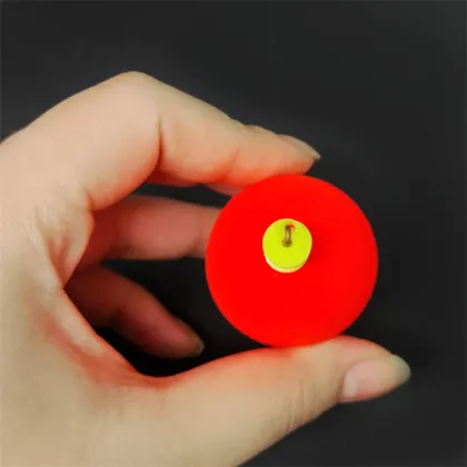 Red Color Snap-On Foam Fishing Float Bobbers for Catfish Rig