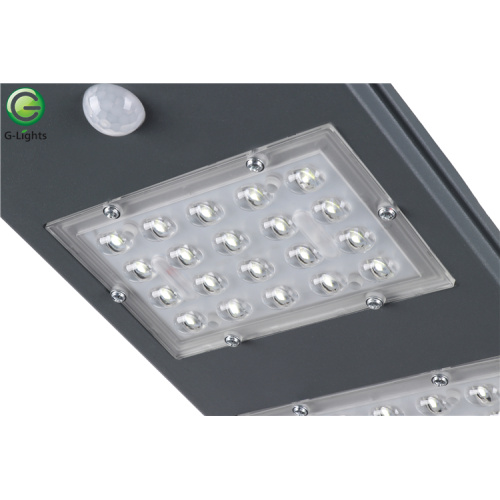 IP65 impermeable al por mayor IP65 al aire libre 20W 40W todo en una luz solar LED