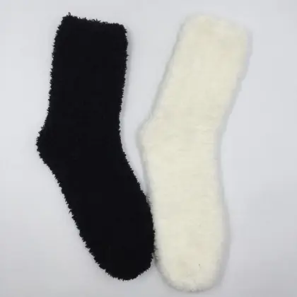 Custom women thick winter sleep socks
