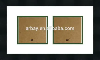 Wholesale double cutting mat board custom mat board printing