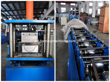 Portable Rainwater Gutter /k Gutter Roll Forming Machine For Down Pipe