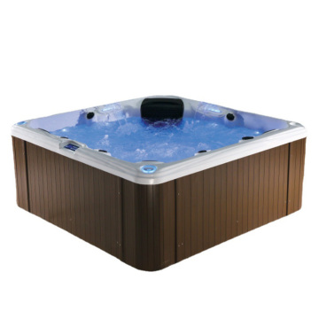 Modern 4-Person Luxury Cheap Whirlpool Bathtub with Spa and Waterfall Functions