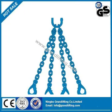 G80 G100 Lifting Chain Four Legs Chain Sling Assembly