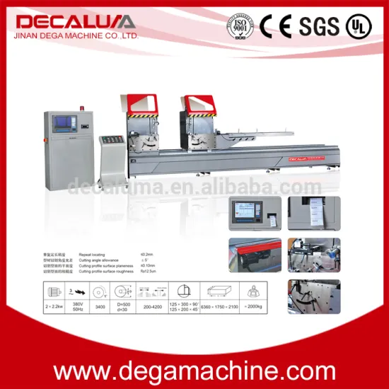 CNC Aluminum PVC Curtain Vertical Aluminum Cutting Saw