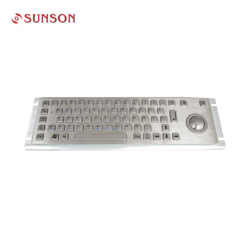 High quality stainless steel keyboard