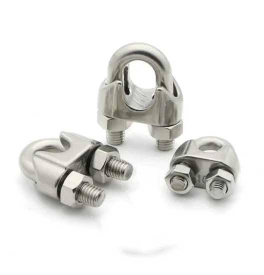 Rigging Hardware U Bolt Wire Rope Adjustable Clamp