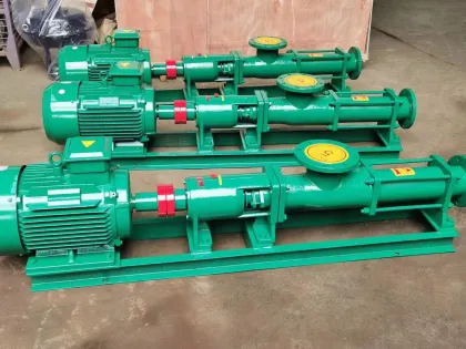 Cold Glue Single Screw Pump - Small Scale Progressive Cavity Pump with Hopper