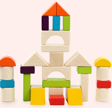 DIY Novel Educational Intelligence House: Kids' Wooden Building Block Sets