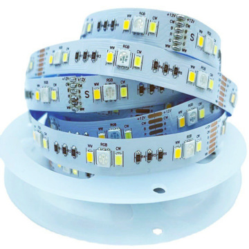 Waterproof RGB+CCT LED Light Strip: 12V/24V, 120 High-Brightness LEDs/M, 5050 & 2835 Chip, IP20/IP65/IP67 Rated Bar Lamp Tape