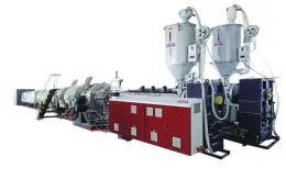 PE 16-3000MM Water Fuel Gas Pipe Extrusion Machine
