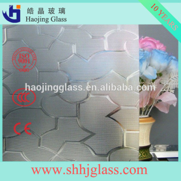 3.5mm karatachi Figured Glass For Wall Partition