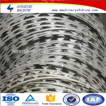 380V voltage razor barbed wire machine