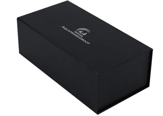 Book shape Hinged Electronic Packaging Box