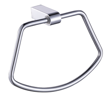 Accessori per bagno FUAO accessori in zama cromato con portasciugamani