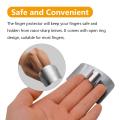 Aço inoxidável Finger Guard Finger Protector Kitchen Tools