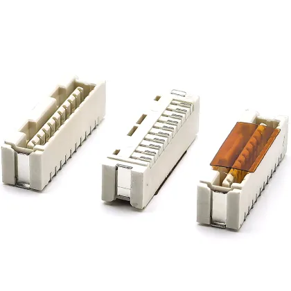 vertical LED pin socket connector