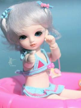 BJD Doughnut 16cm Girl Ball Jointed Doll