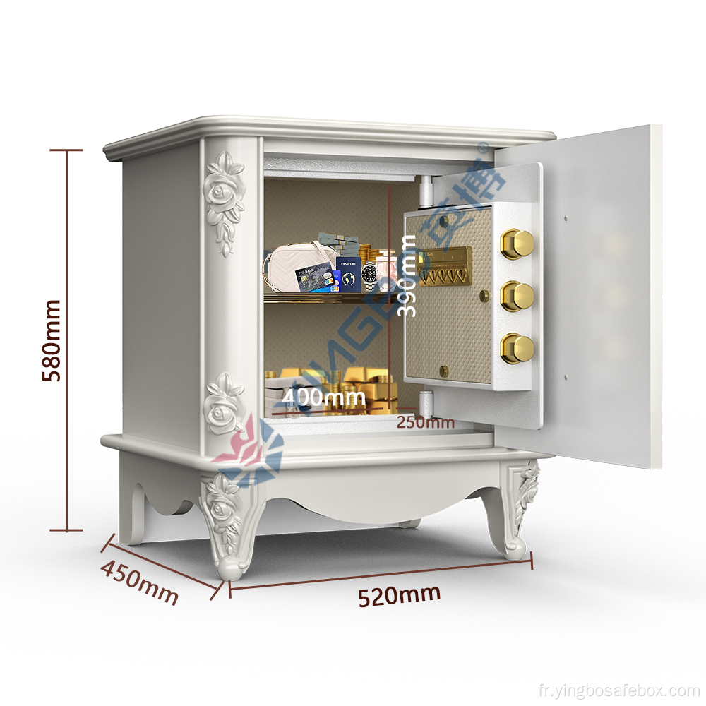 table de chemises en nuit meubles de chambre à coucher en toute sécurité