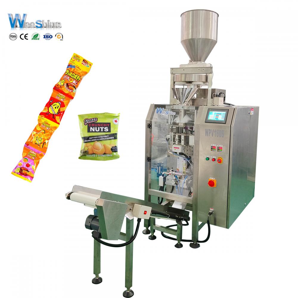 Volumetric Cup Feeder Nuts Seeds Sachet Packing Machine