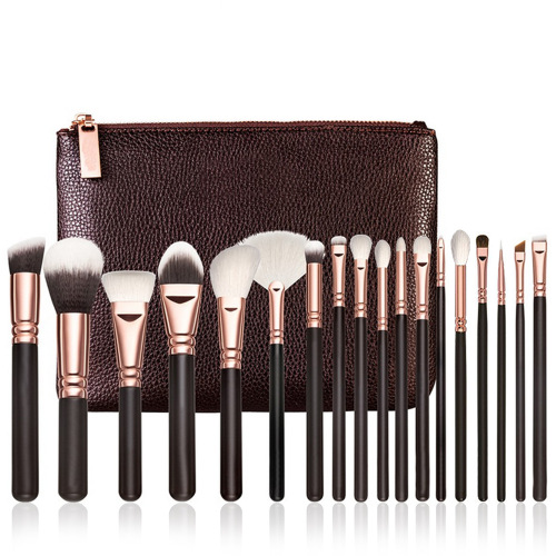 Professionelles 18-teiliges Make-up-Pinsel-Set aus synthetischem Haar