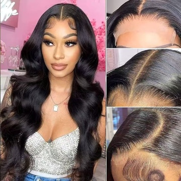 18 Inch 5×5 HD Lace Closure Body Wave Wig 150% Density Glueless