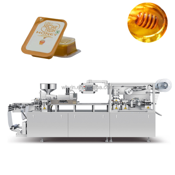 Vollautomatische Gelee, Sauce, Butterversiegelung und Blasenverpackungsmaschine für die Fabrikgebrauch