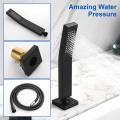 Deck Mount Tub Faucet Spout with Hand Shower