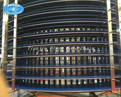 Food Grand Spiral Cooling Tower Conveyor