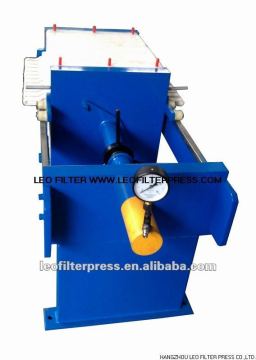 Manual Hydraulic Small Size 500 Chamber Filter Press,Special Designed for Lab Test from Leo Filter Press