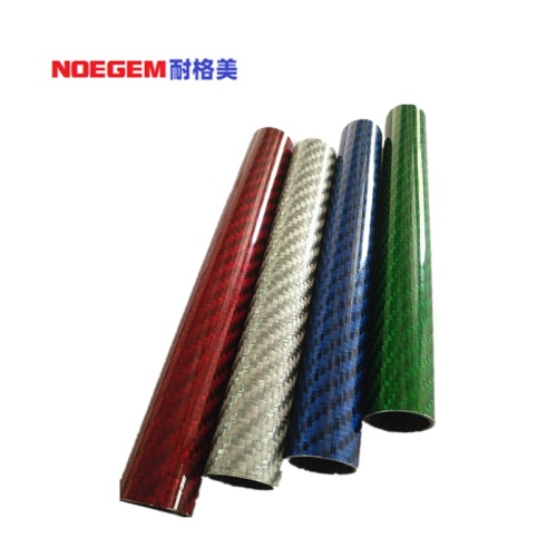 High Strength 3K Color Carbon Fiber Tube