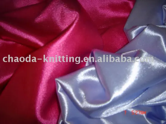satin fabric/warp knitting fabric