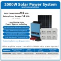 2 kW Solarpanelsystem für Häuser