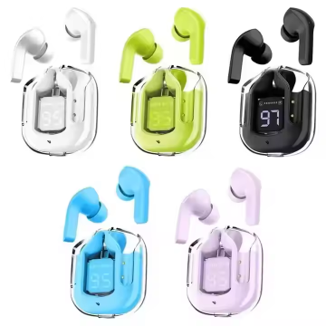 High-Capacity Wireless Bluetooth Noise-Cancelling TWS Earphones with Power Bank