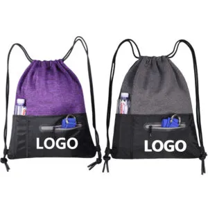 Sleek Multi-purpose Drawstring Tote Bag