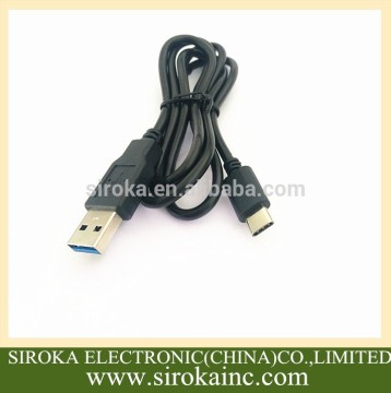 Newest USB 3.0 to 3.1 USB type C cable with faster charging transfer speed for Maxbook smart mobile phones