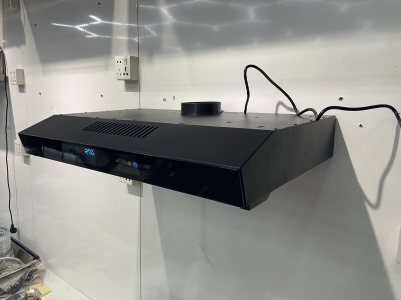 High Quality 60/90cm Stainless Steel Exhaust Hood Touch Control Cooker Hood Kitchen Slim Under Cabinet Range Hood
