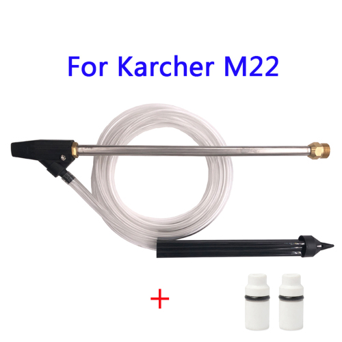 Sand Blasting Hose Quick Connect For Karcher M22*1.5 14mm High Pressure Washer With 2 Pcs Ceramic Nozzle Car washers