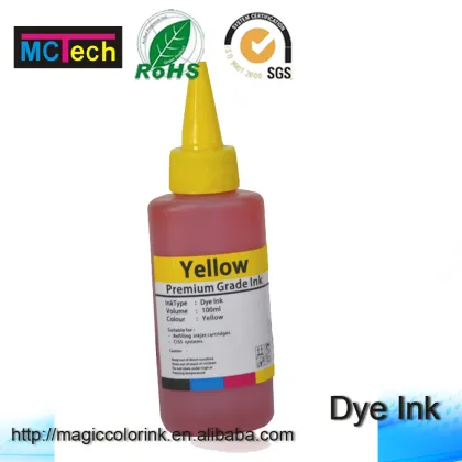 Free Sample Dye Ink for Brother Roland Muton Printers