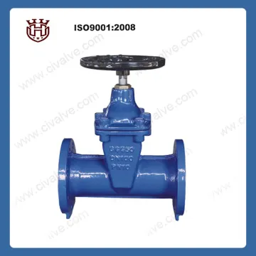 DIN 3352 F5 resilient seated stem gate valve