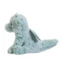 Small blue flying dragon plush toy