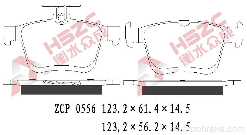 FMSI D1761 Keramikbremsbelastung für VW