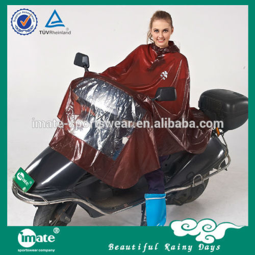 Contemporary waterproof rain cape for outdoor